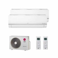 LG Split Airco Duo Wand 12000 + 12000