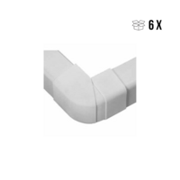 Verstelbare buitenbocht, 80x60mm