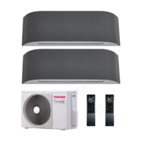 Toshiba Haori Multi split 2x 2,5 KW + RAS-2M18G3AV 